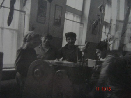 токарные   работы в   мастерских. 1967 - 1970 гг