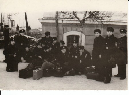1969 г.  после  практики в  кронштадте